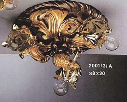 Acanthus Ceiling Sconce