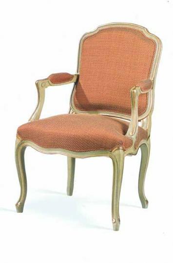 Louis XV open armchair (dome seat)