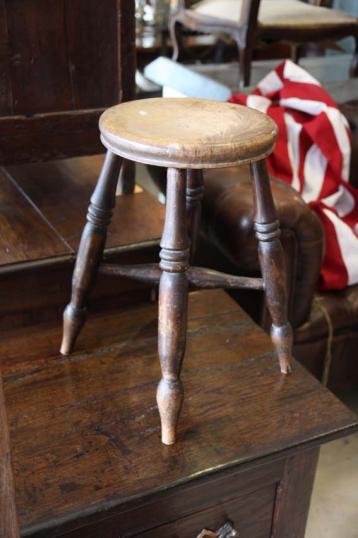 Late Georgian Wooden Stool