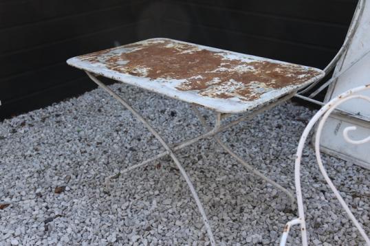 Antique French Outdoor Table