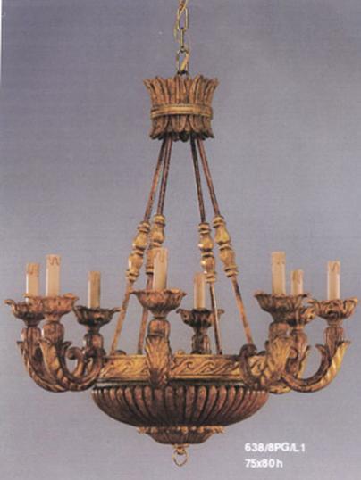 8-light Basket Base Light