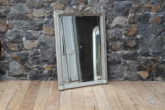 French Mid 19th Century Painted Mirror