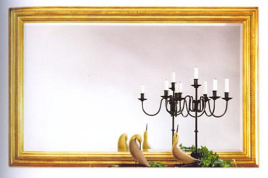 Landscape, Beaded Mirror (new)