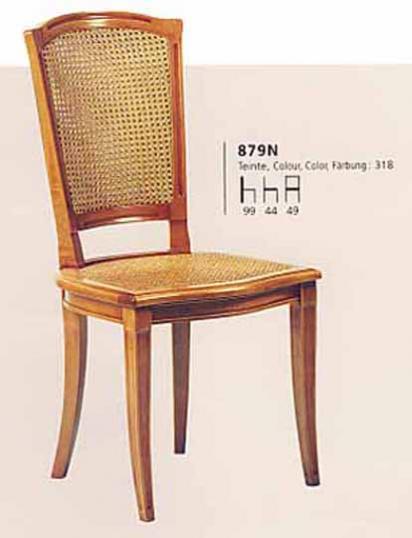 Cane back, directoire dining chair