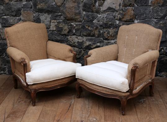 Pair of Stunning Louis XV Armchairs