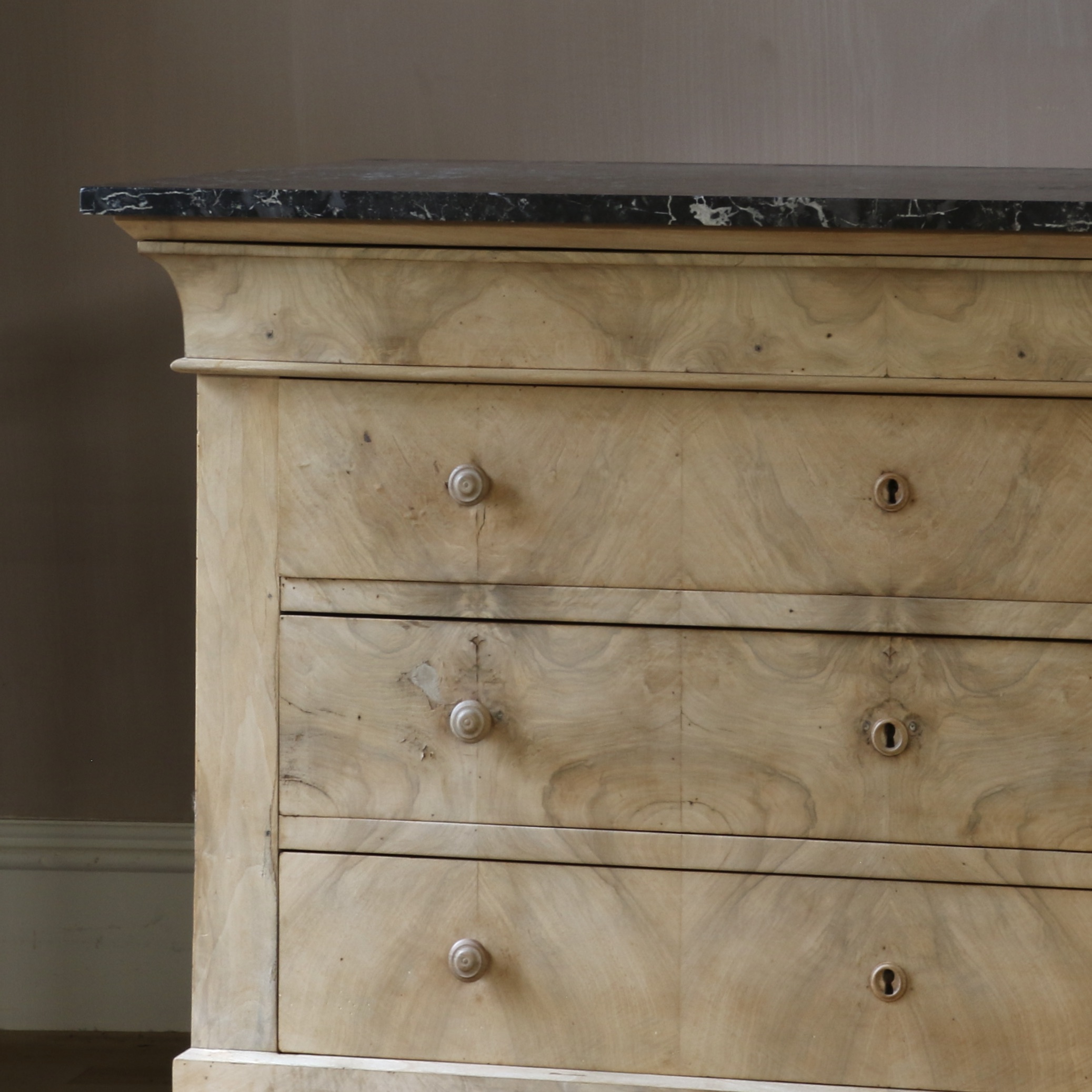 Bleached Louis Philippe Commode