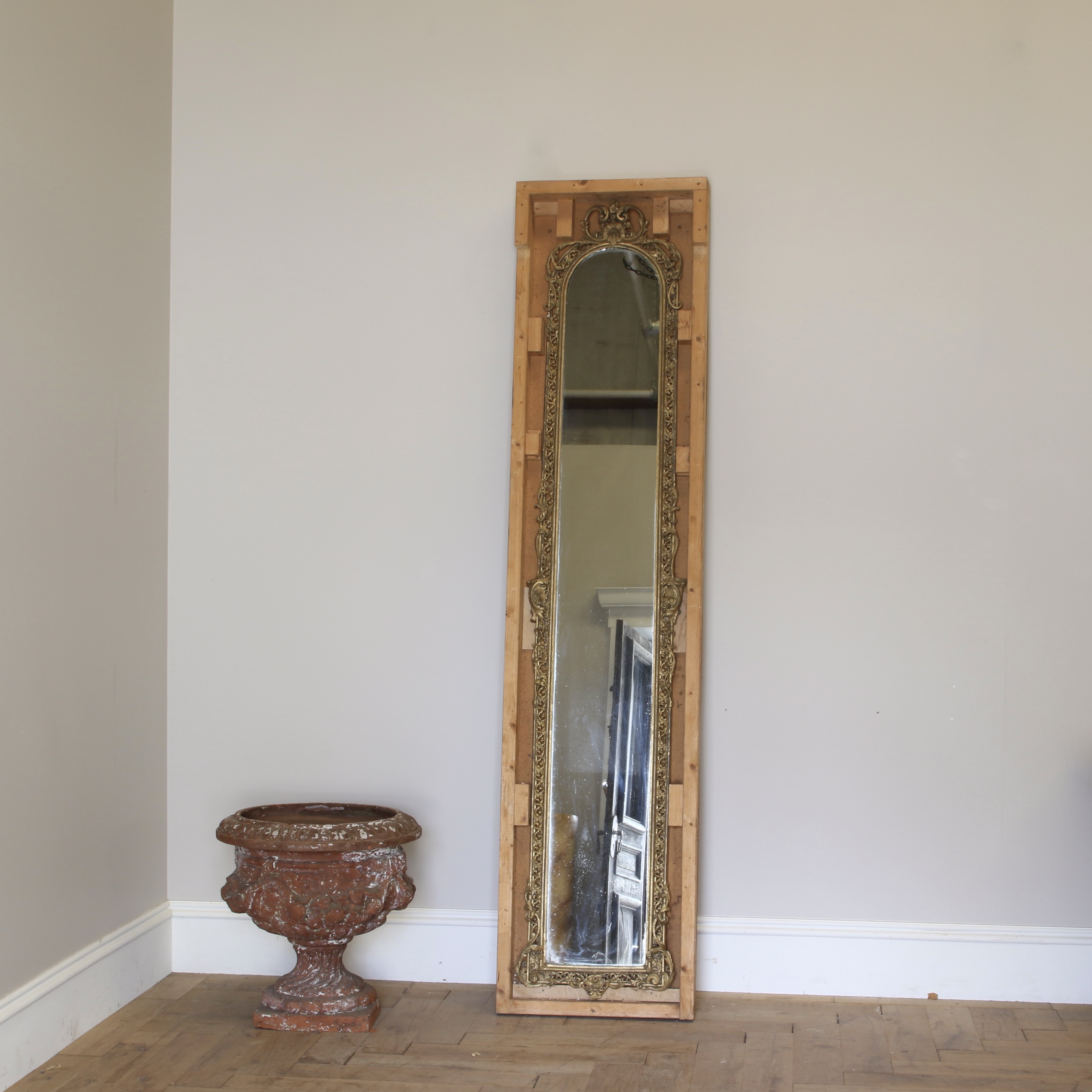 Tall Narrow Louis XV Mirror