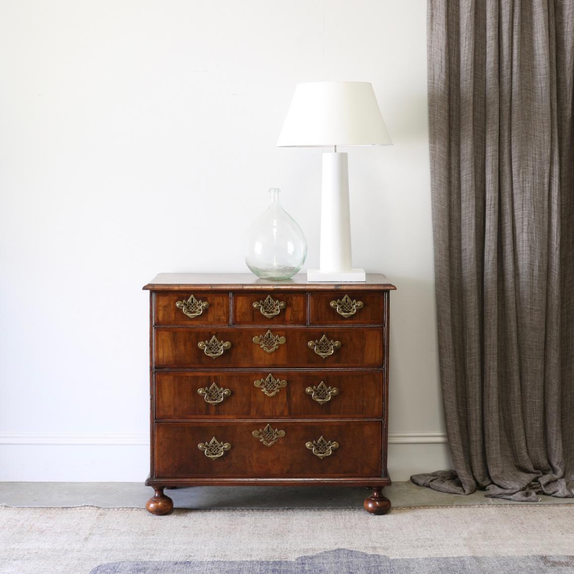 110-75 - Walnut Chest of Drawers
