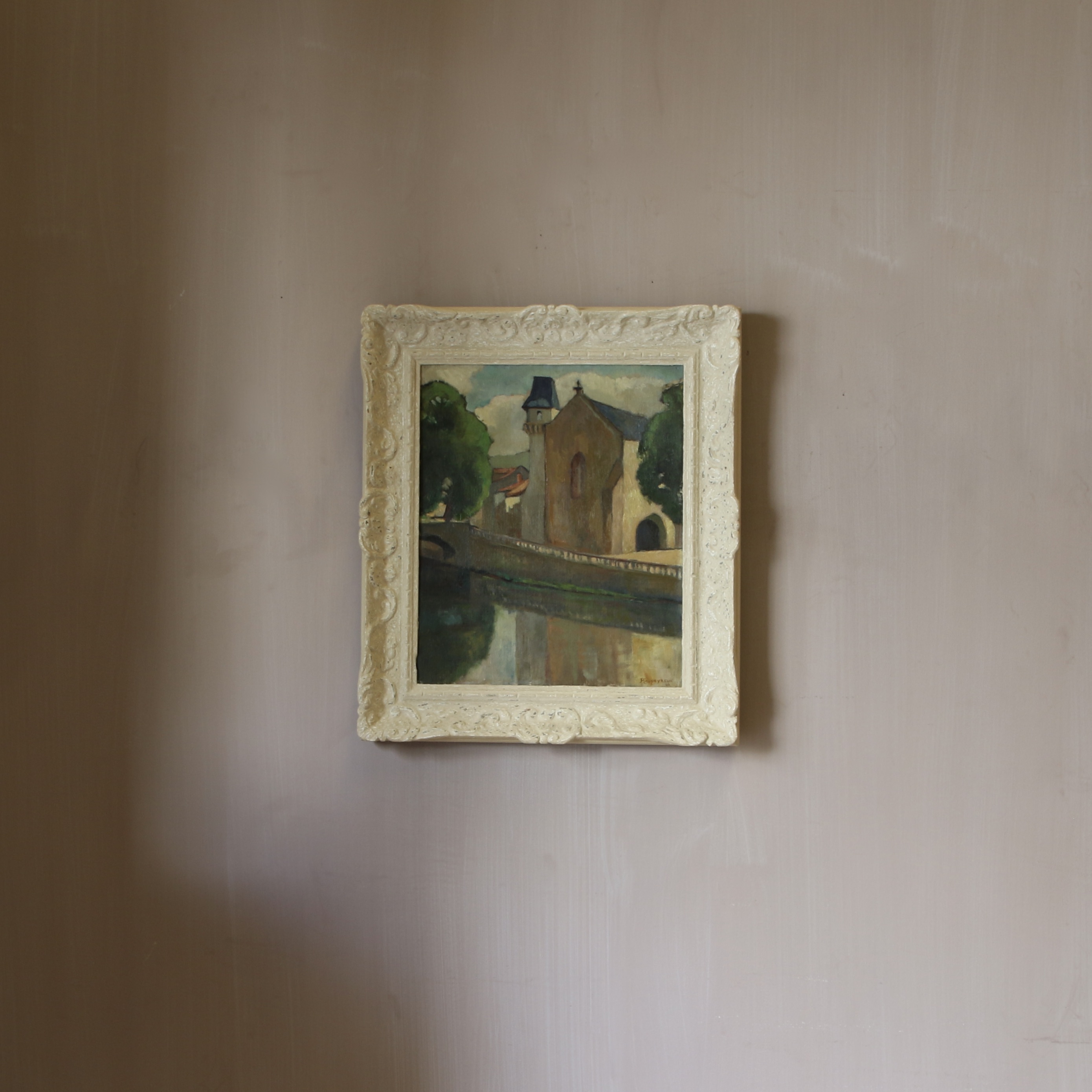 Post-Impressionist River Scene