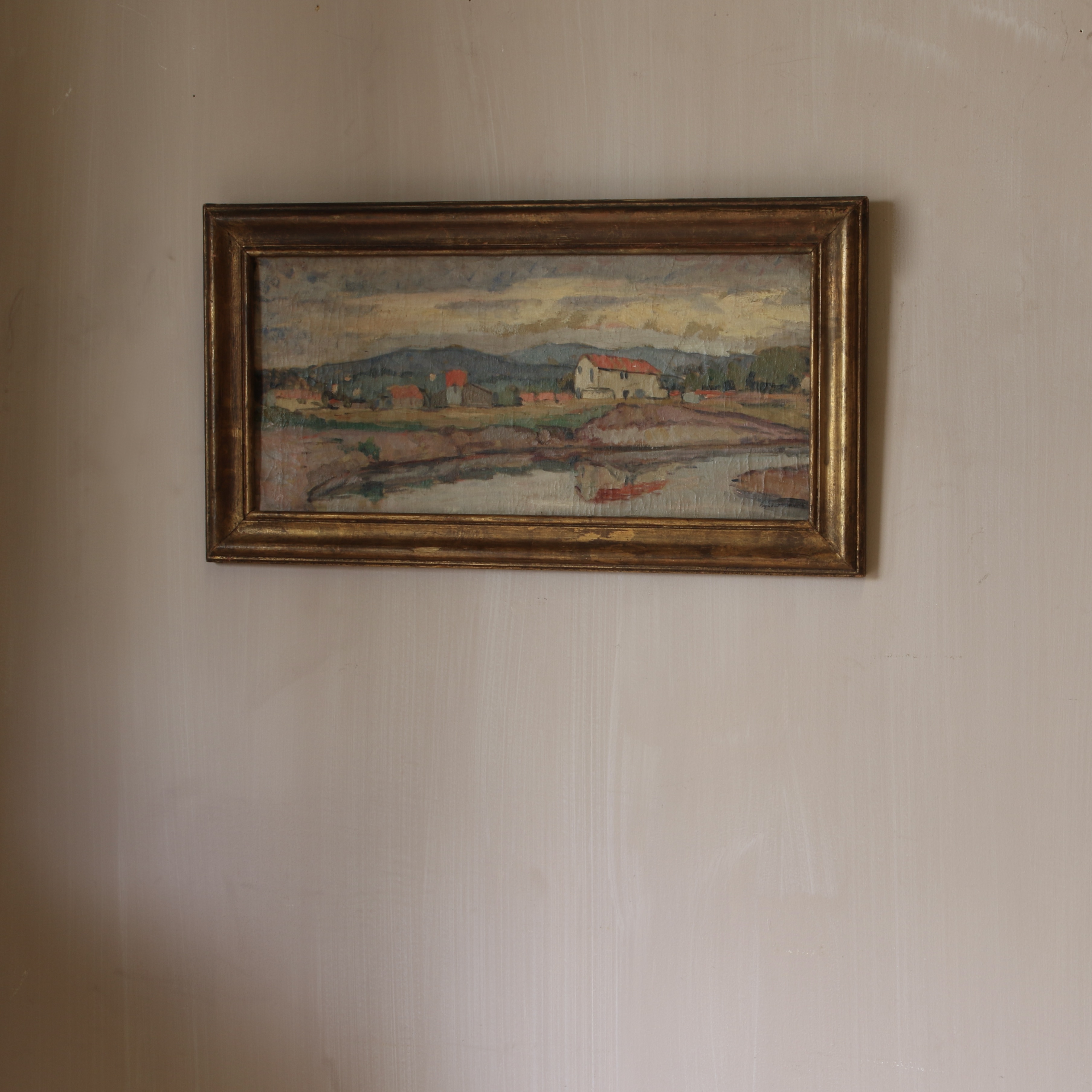 Rural River Landscape