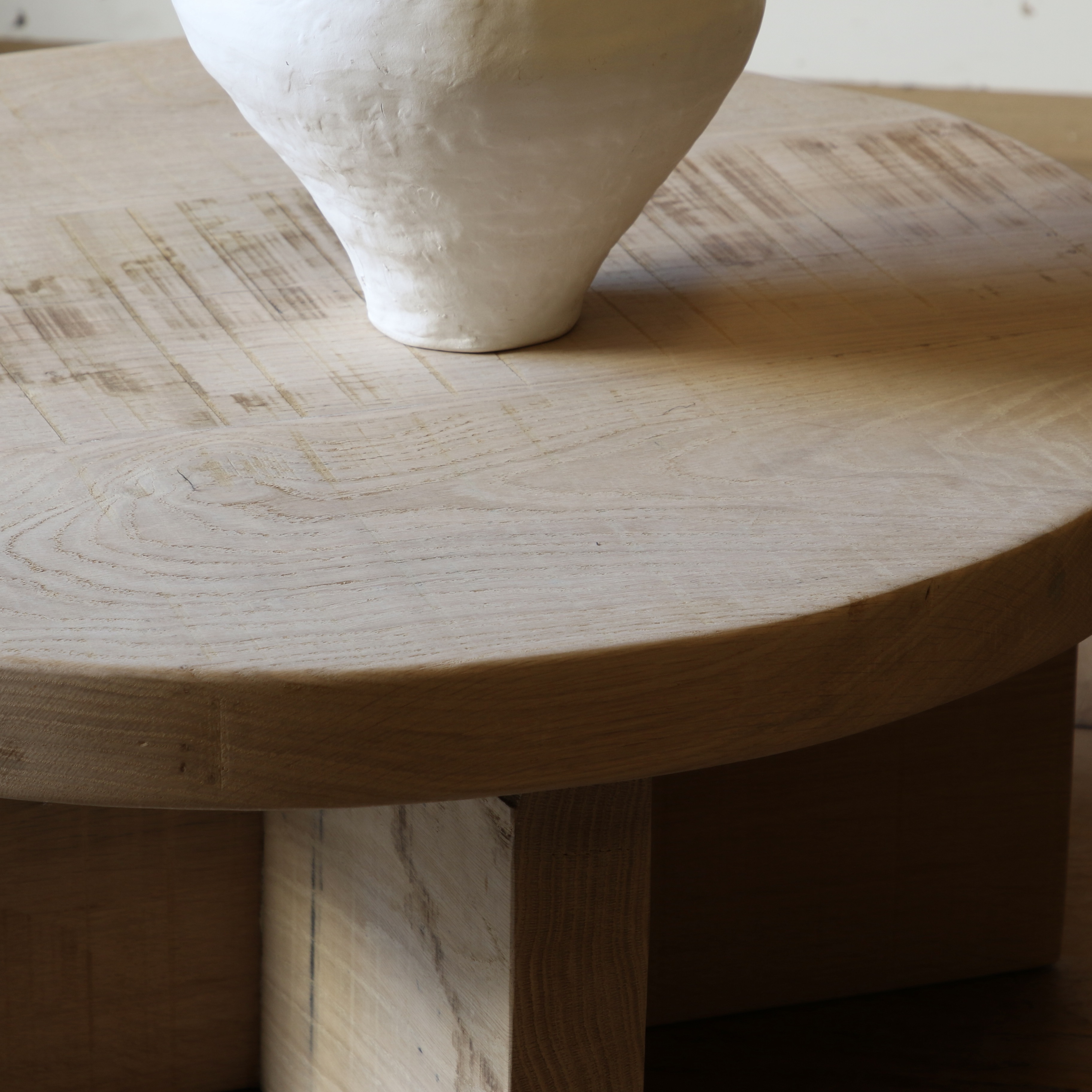 Round Wabi Sabi Coffee Table // JS Editions