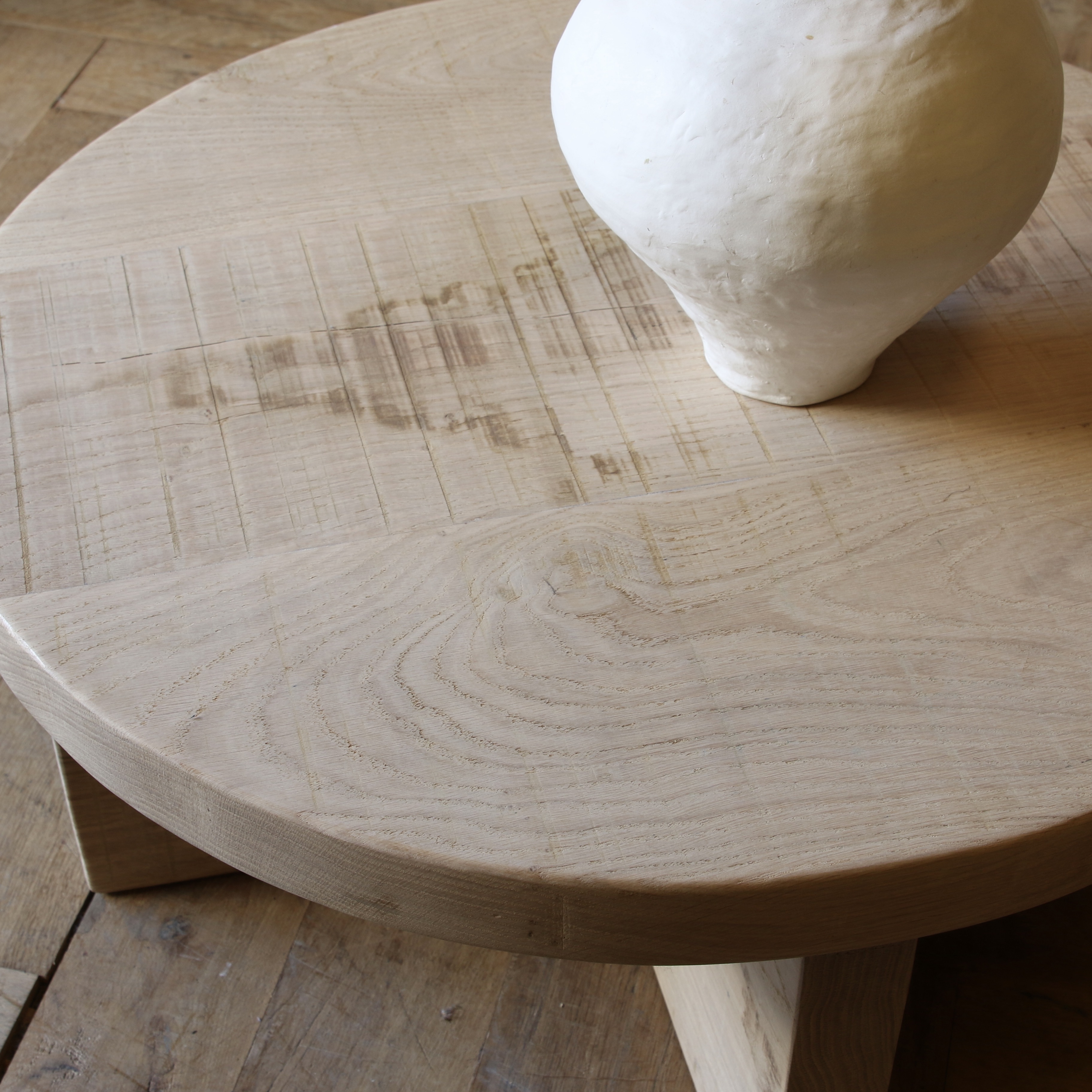 Round Wabi Sabi Coffee Table // JS Editions