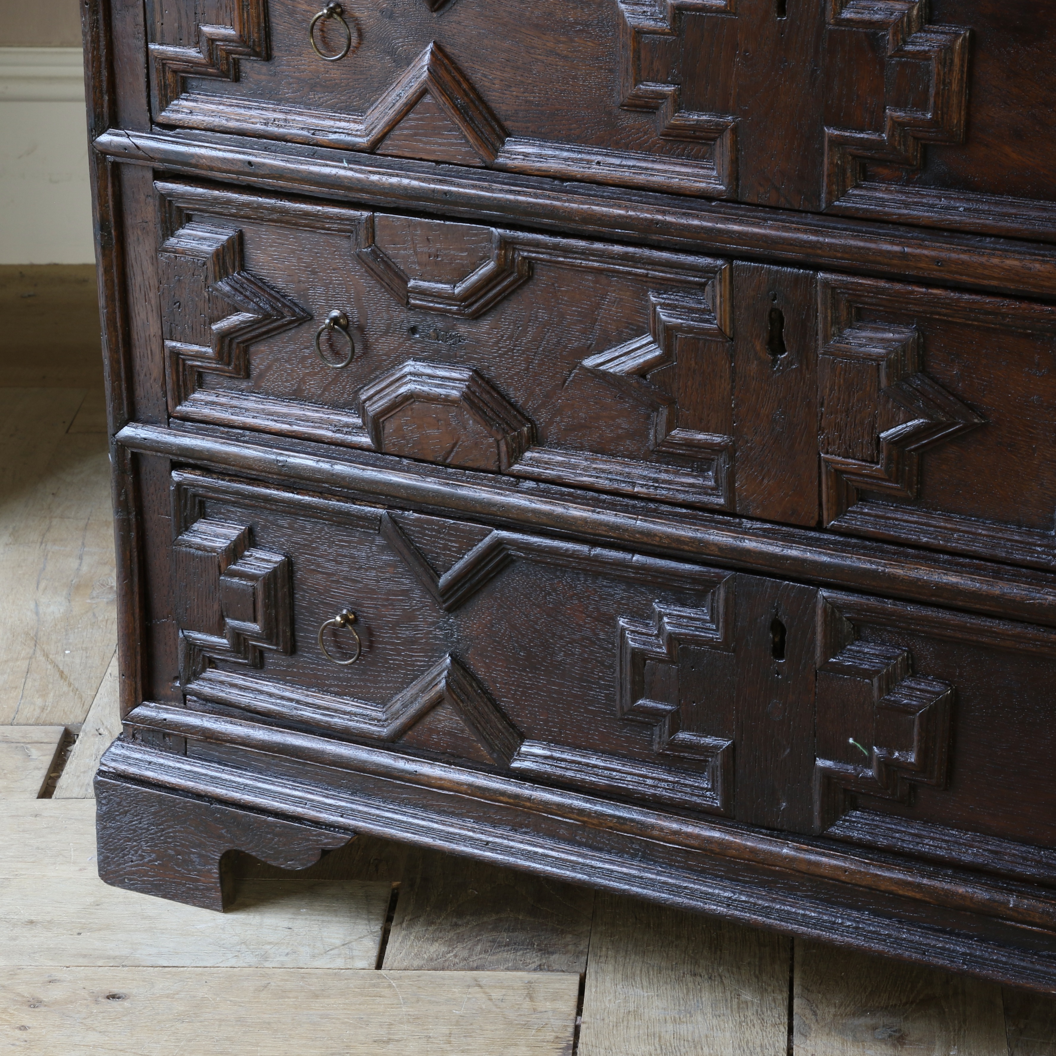 Jacobean Commode or Chest of Drawers