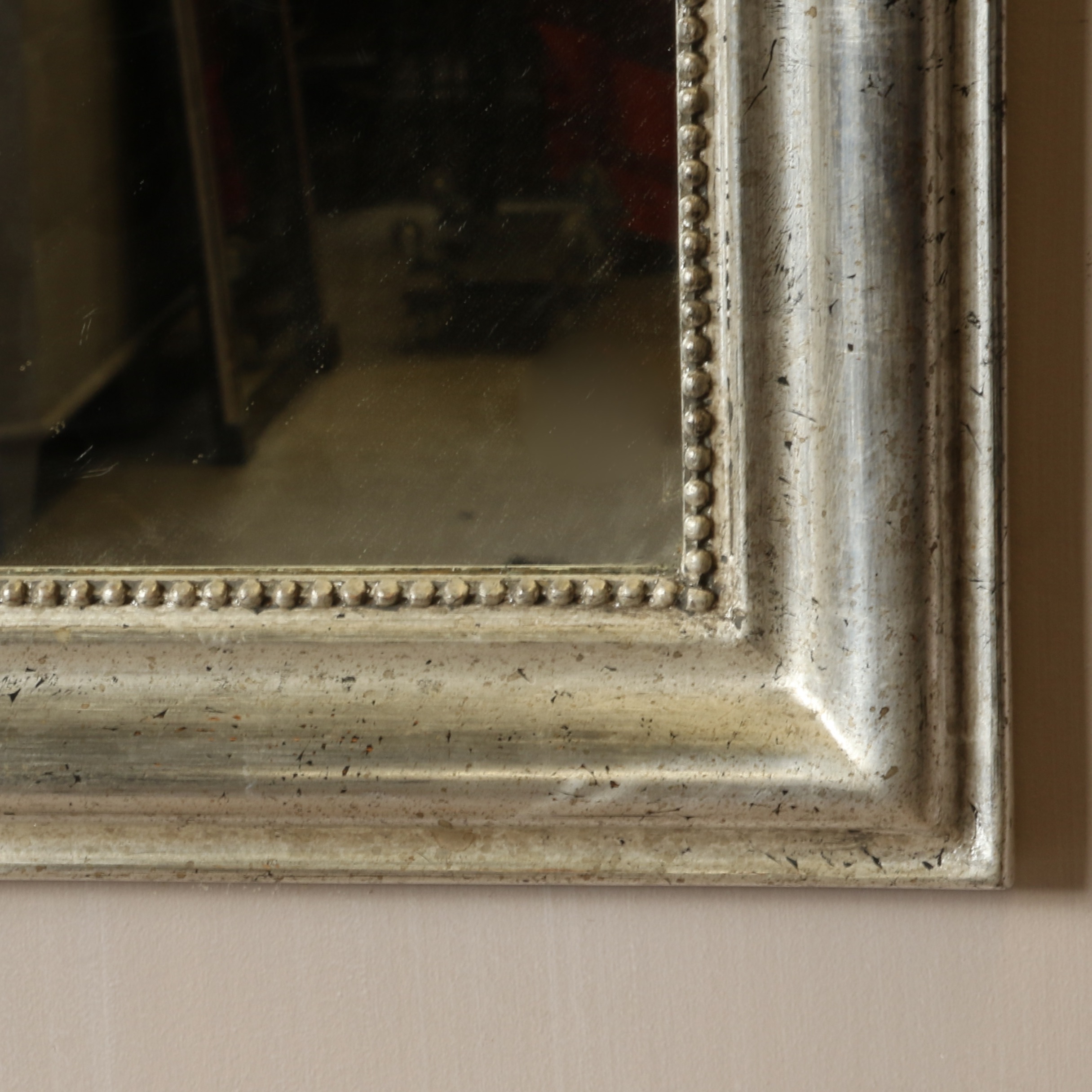 Silver Louis Philippe Mirror