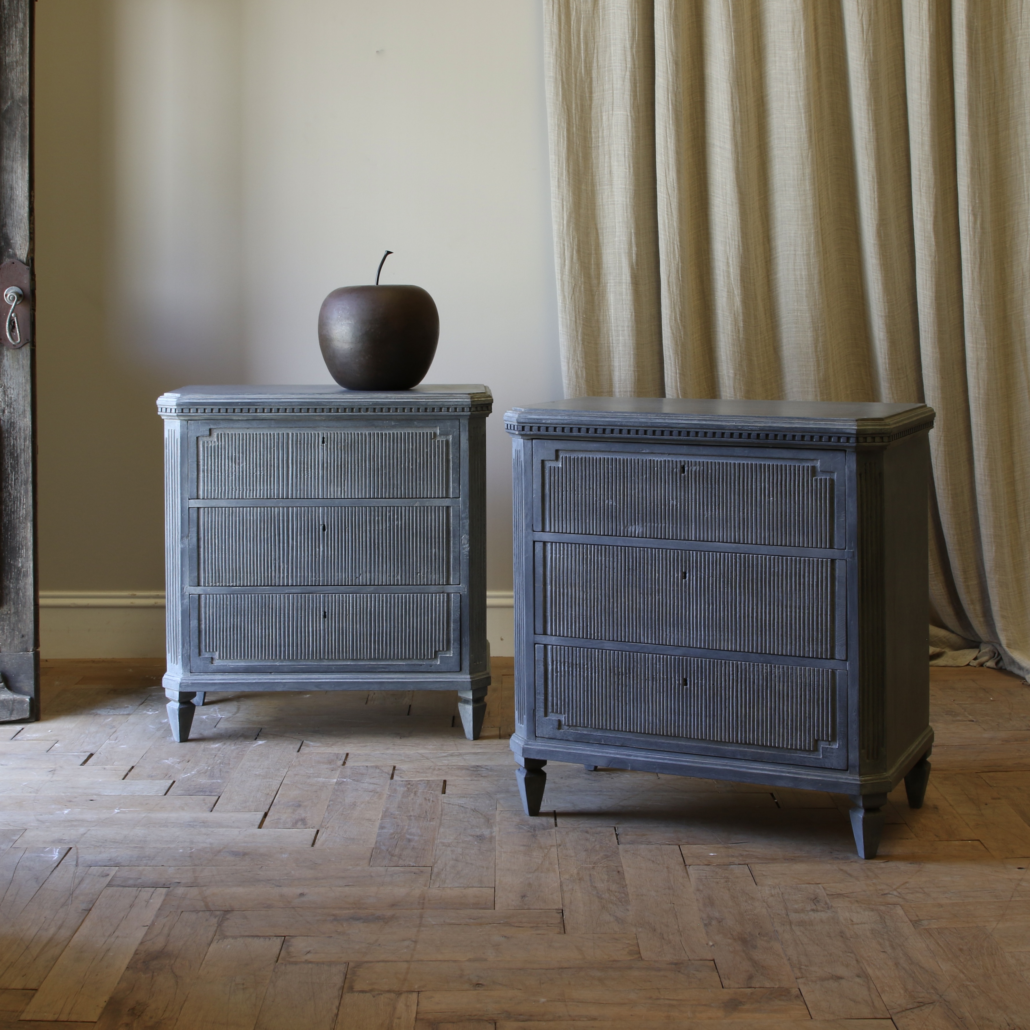 Pair of Gustavian Commodes