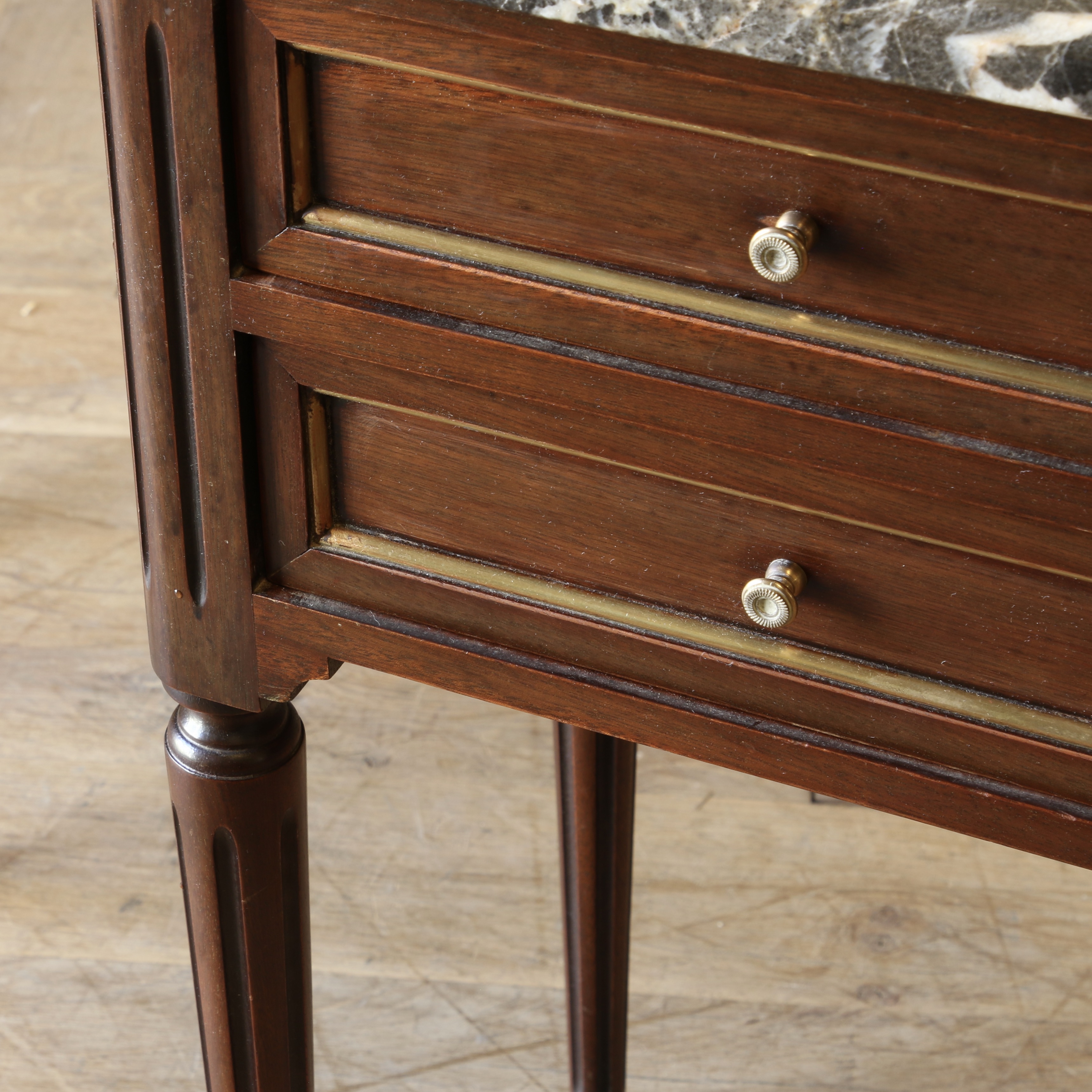 Pair of Louis XVI Bedsides