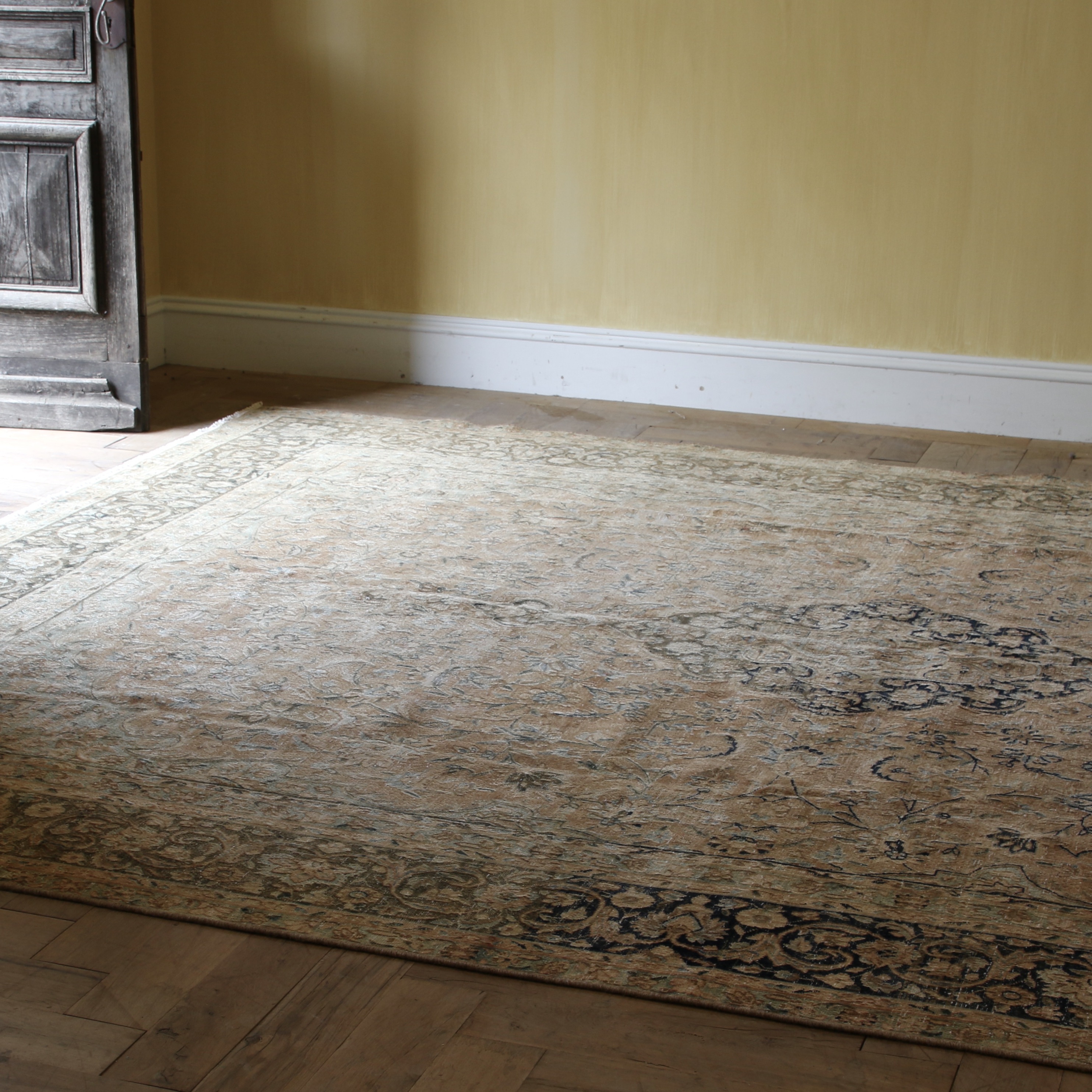 Kerman Rug / Smoked Salmon and Navy