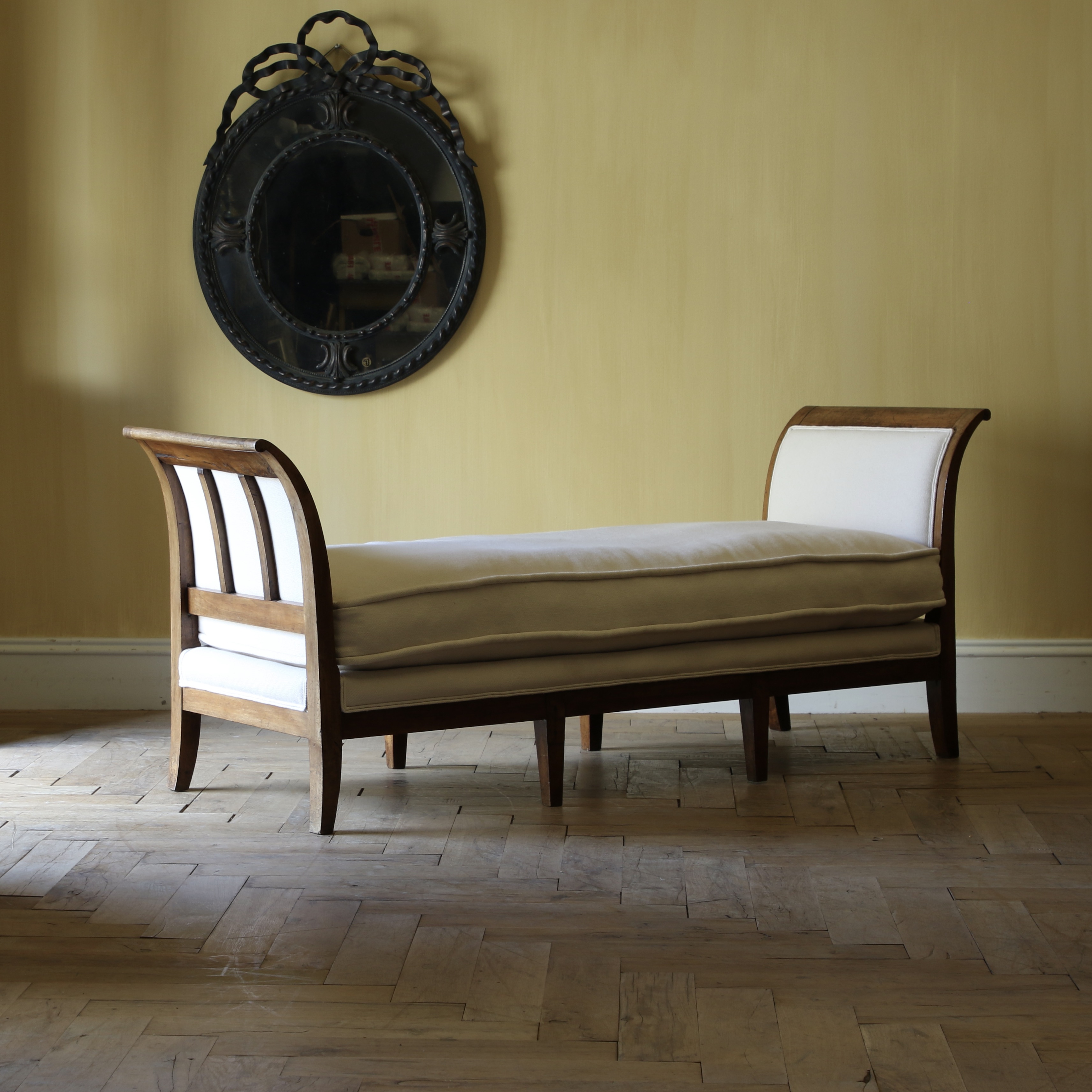 Biedermeier Chaise Longue