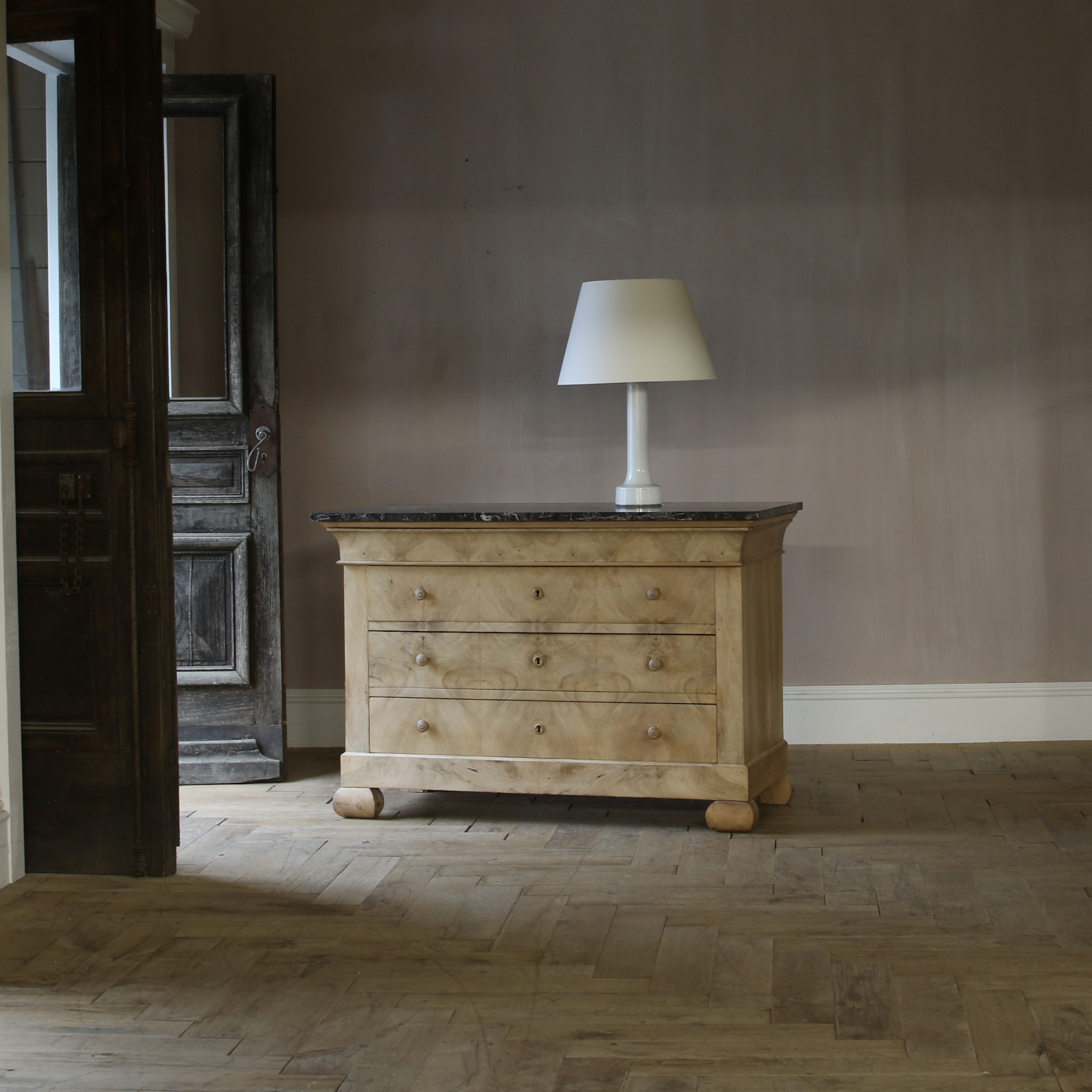 151-10 - Bleached Louis Philippe Commode