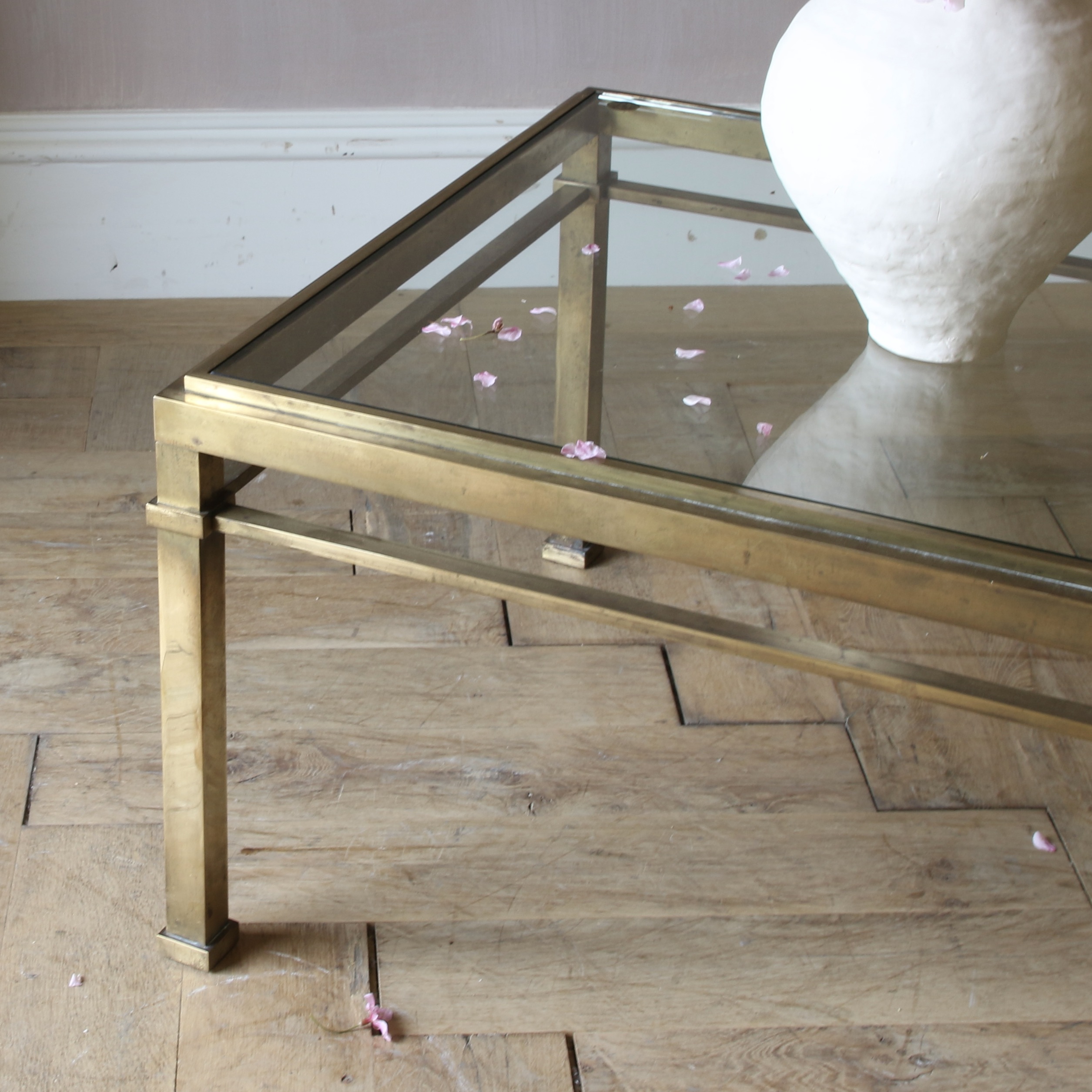 Brass Coffee Table