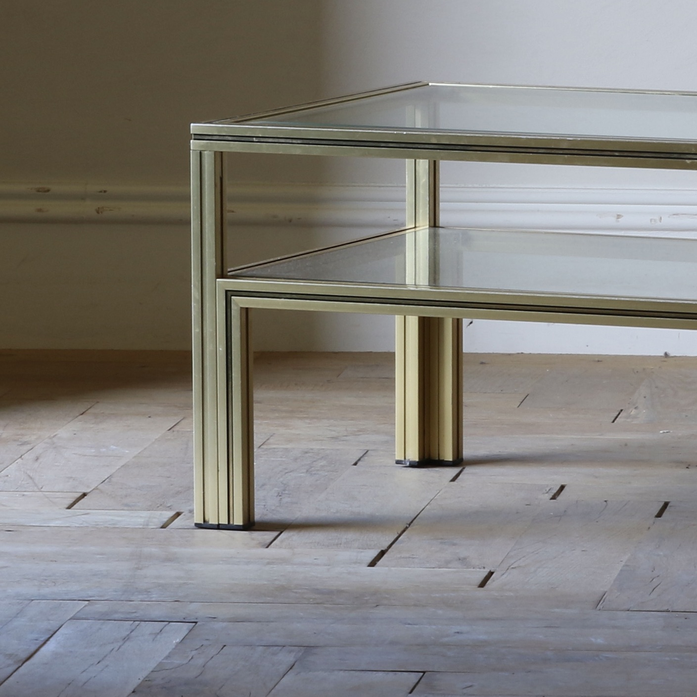 Brass Coffee Table 