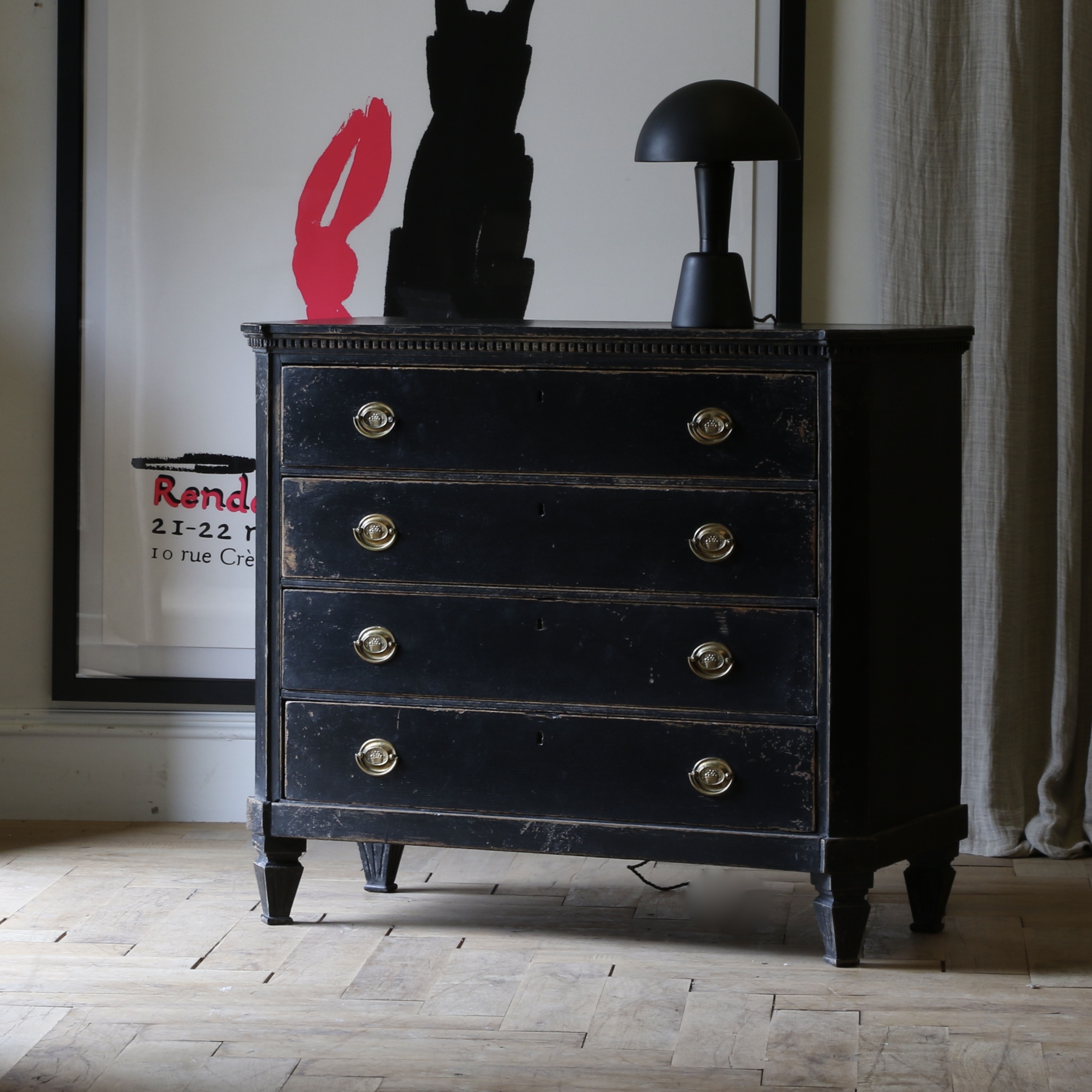 Swedish Chest of Drawers