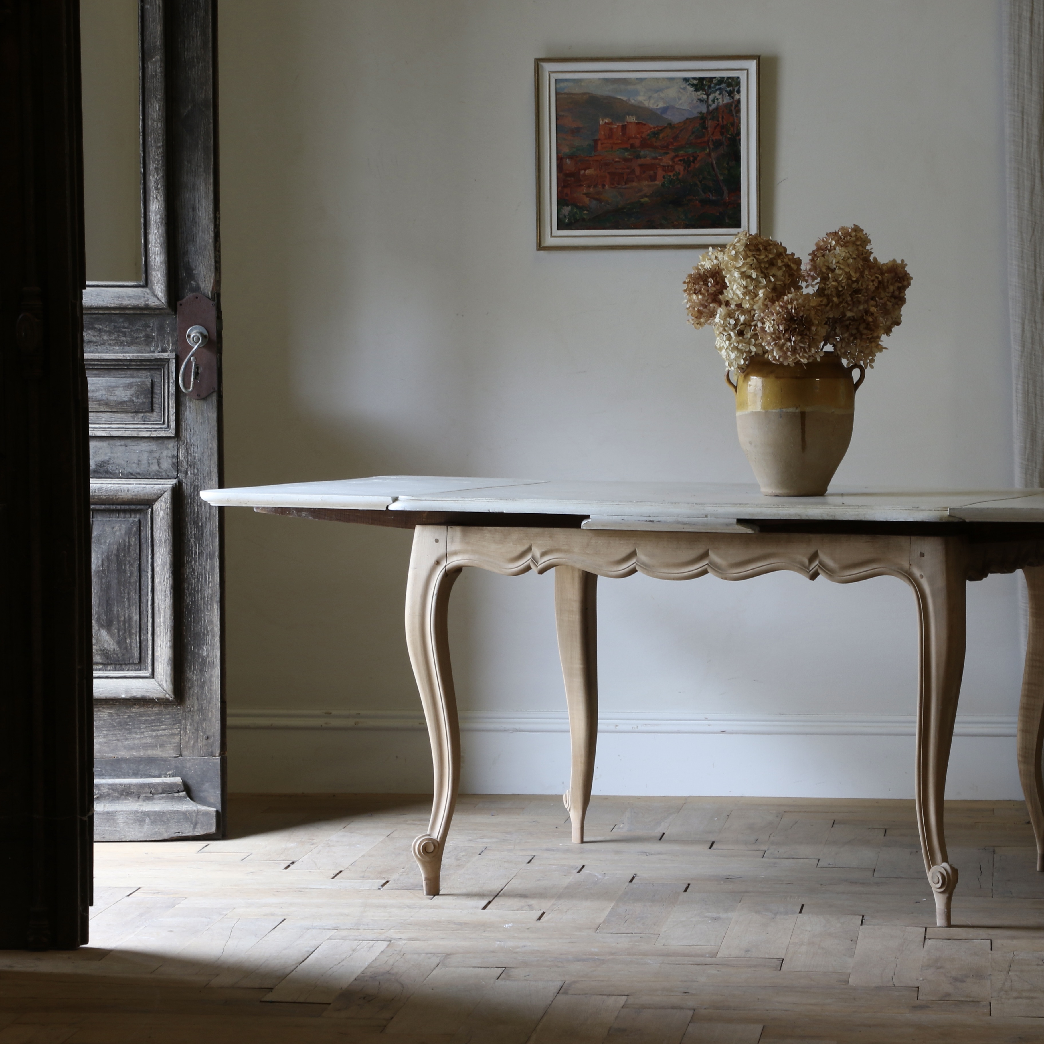 Parquet Dining Table