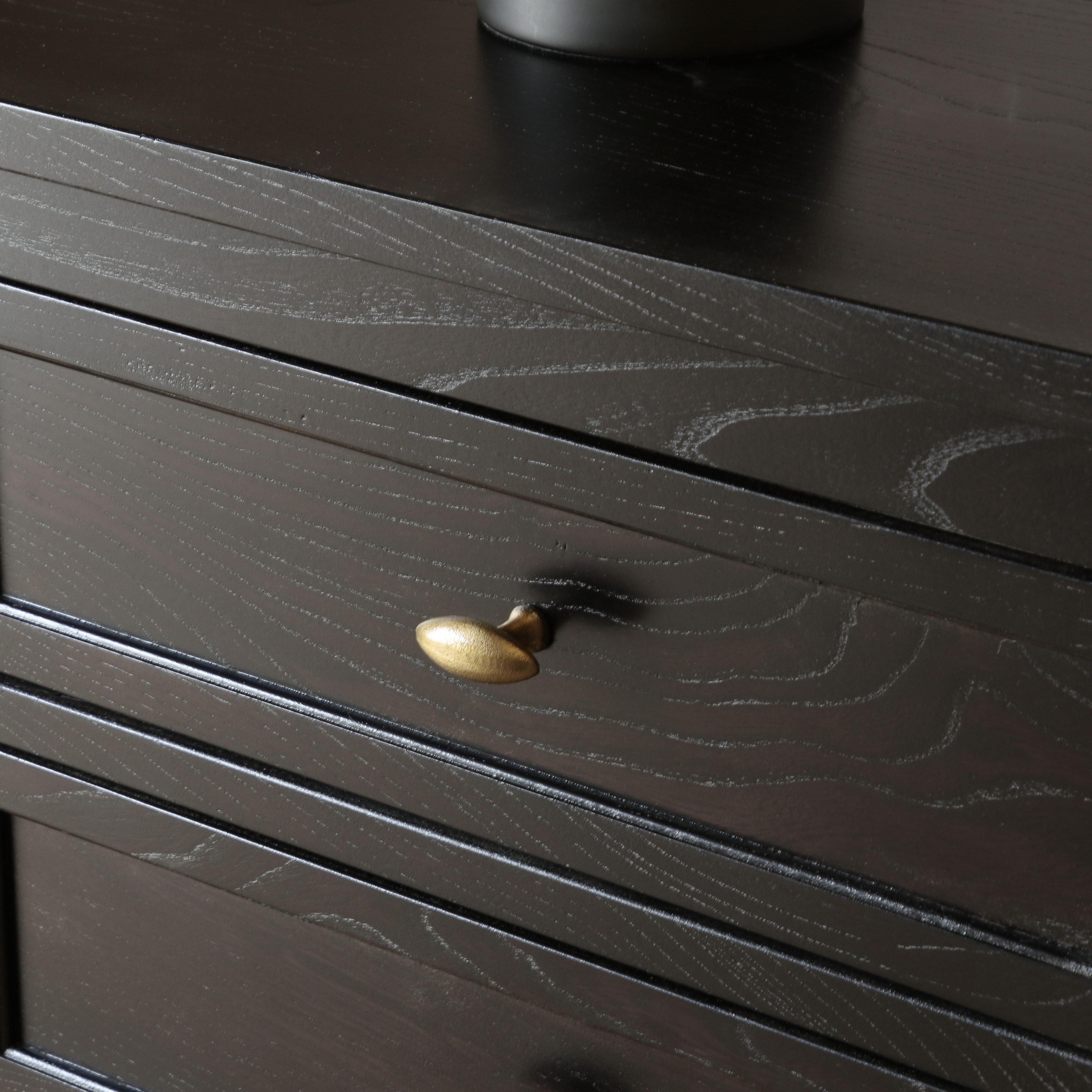 Stockholm Bedside in Ebony // JS Editions