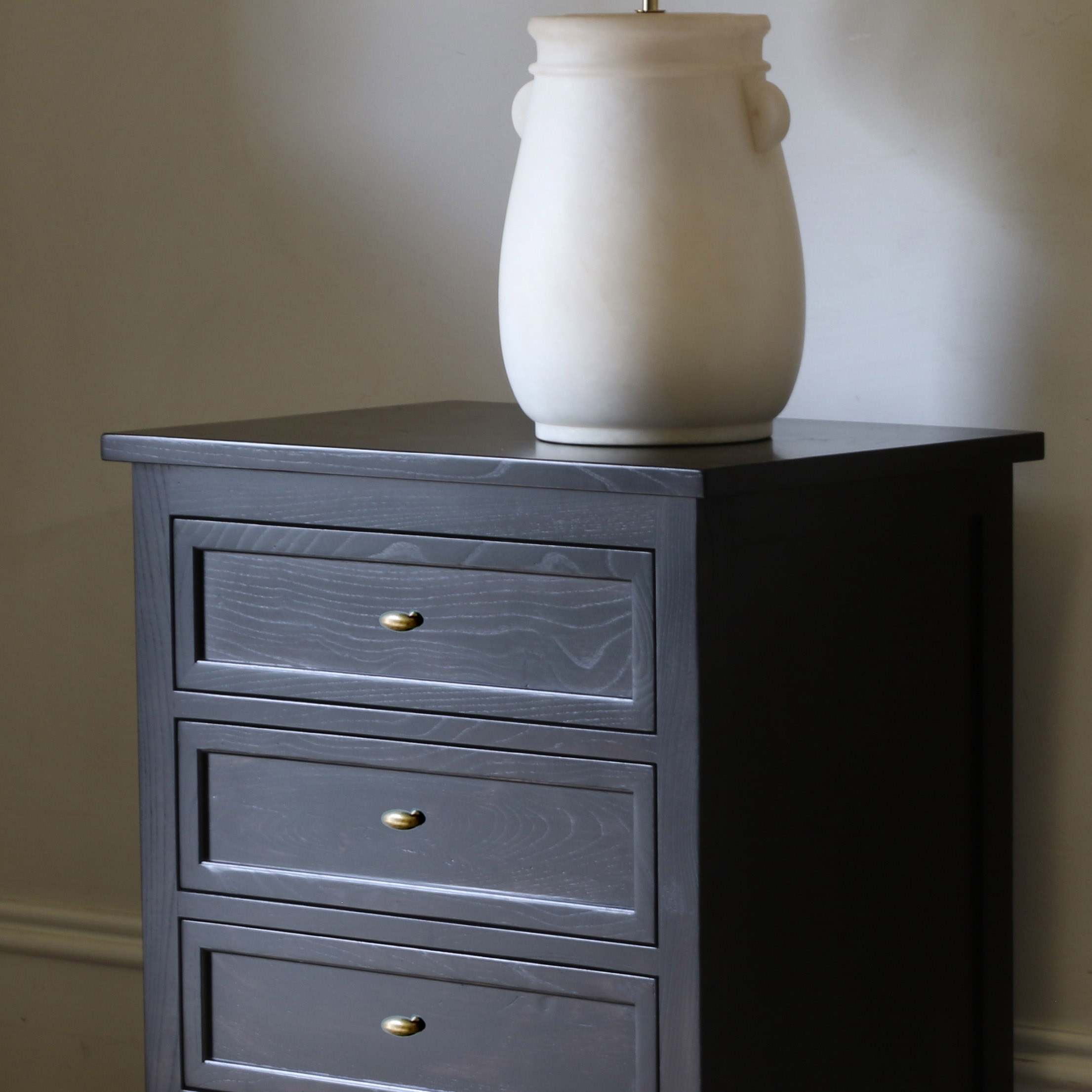 Stockholm Bedside in Ebony // JS Editions