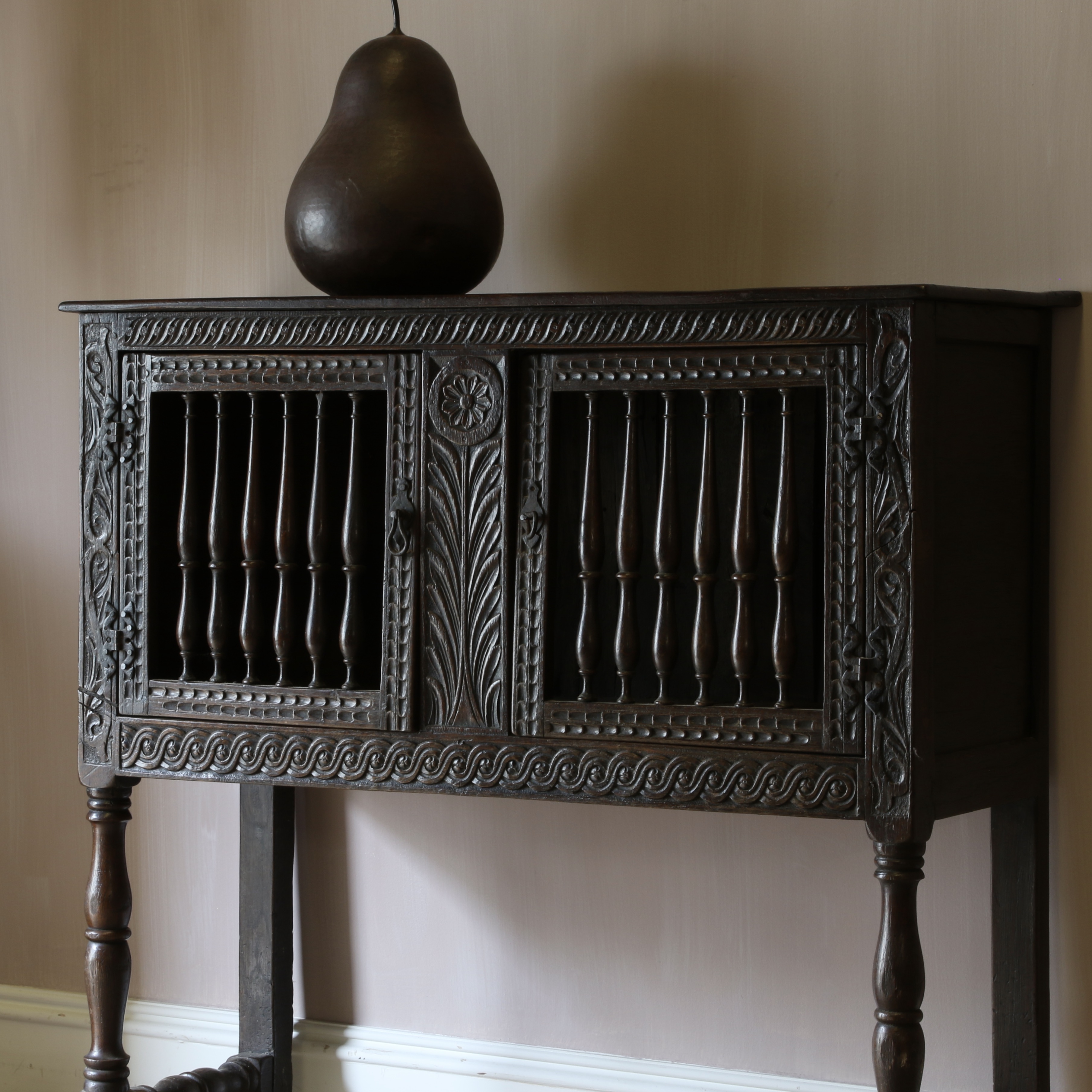 Jacobean Chest-on-Stand