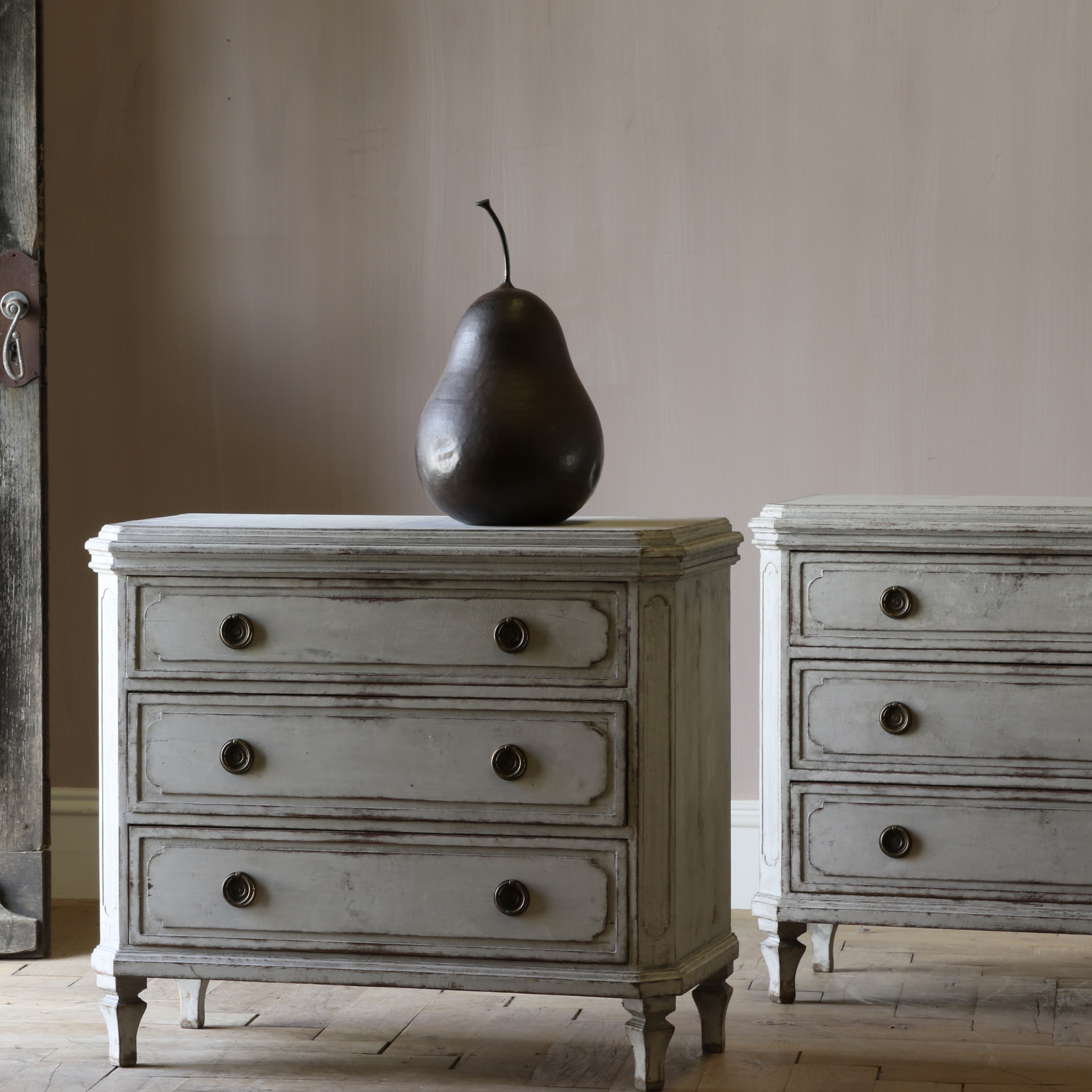 Pair of Gustavian Commodes