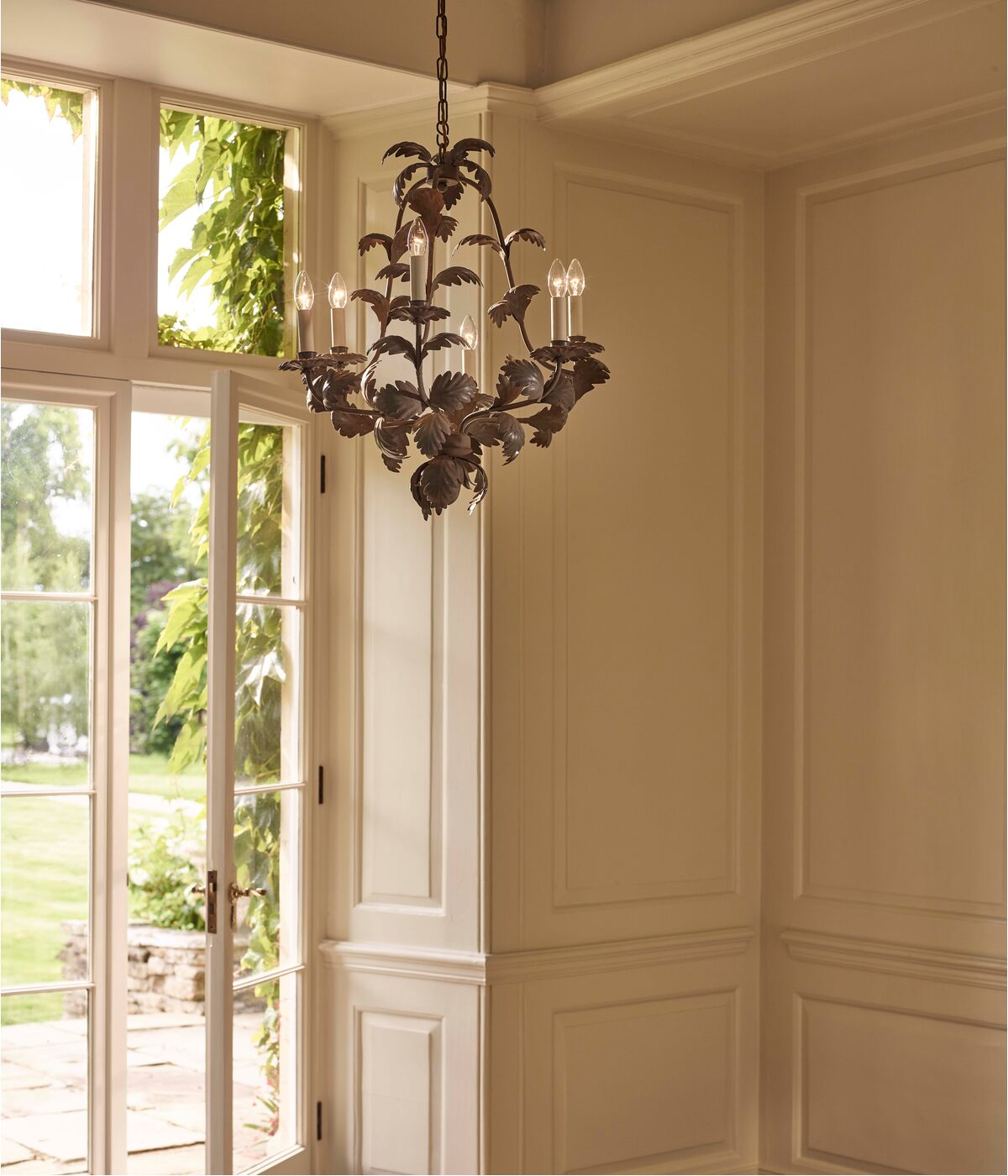 Compiegne Leaf Chandelier