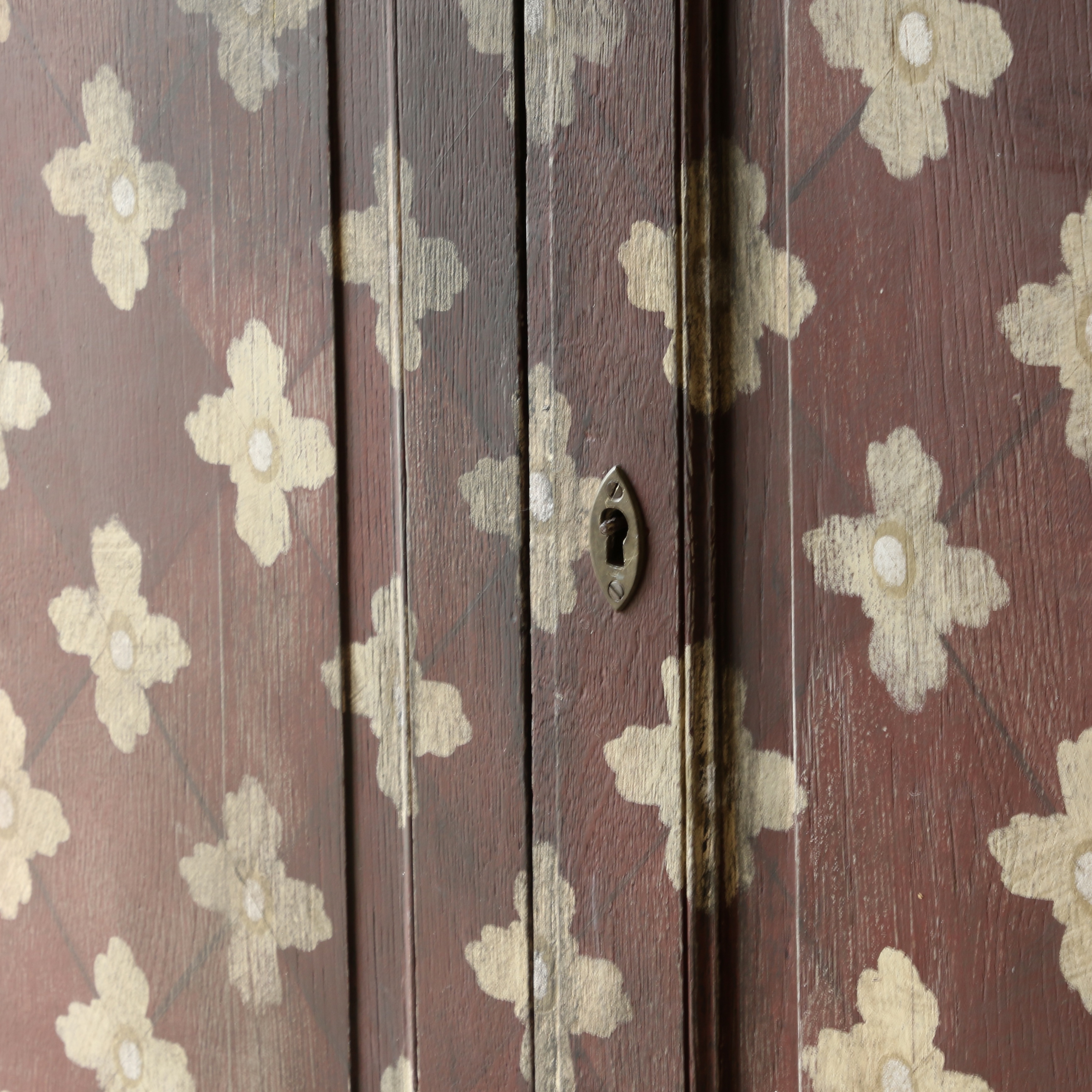 Stenciled Cupboard