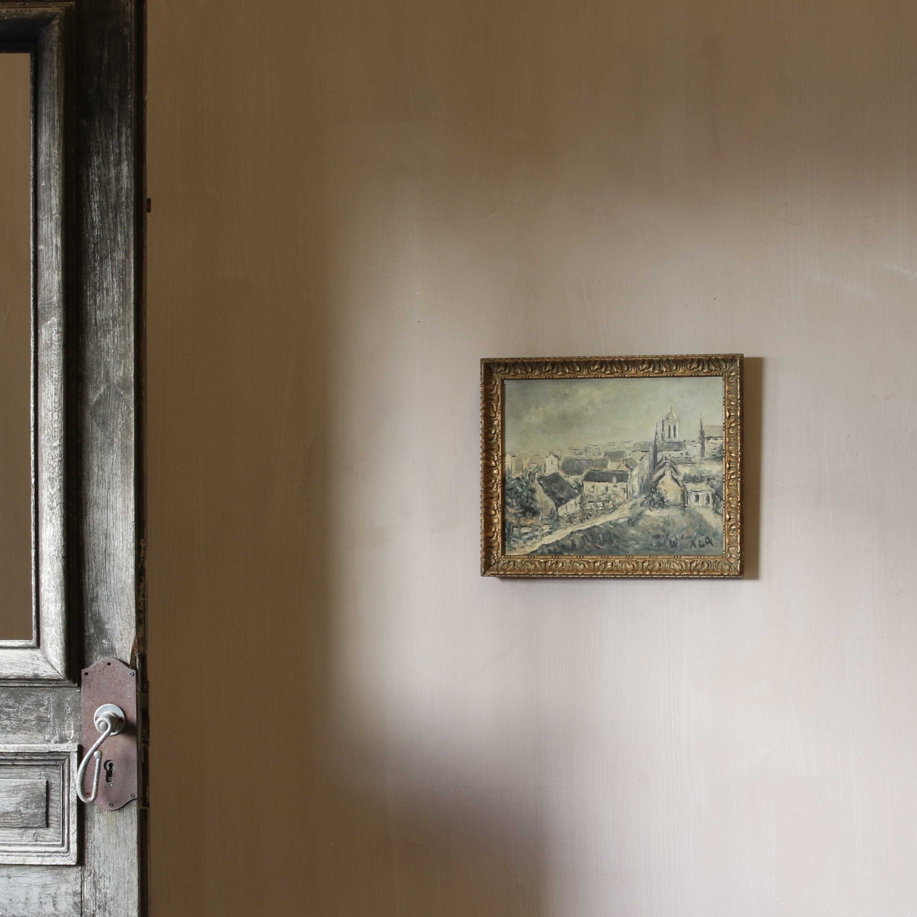 150-44 - Winter in a French Town