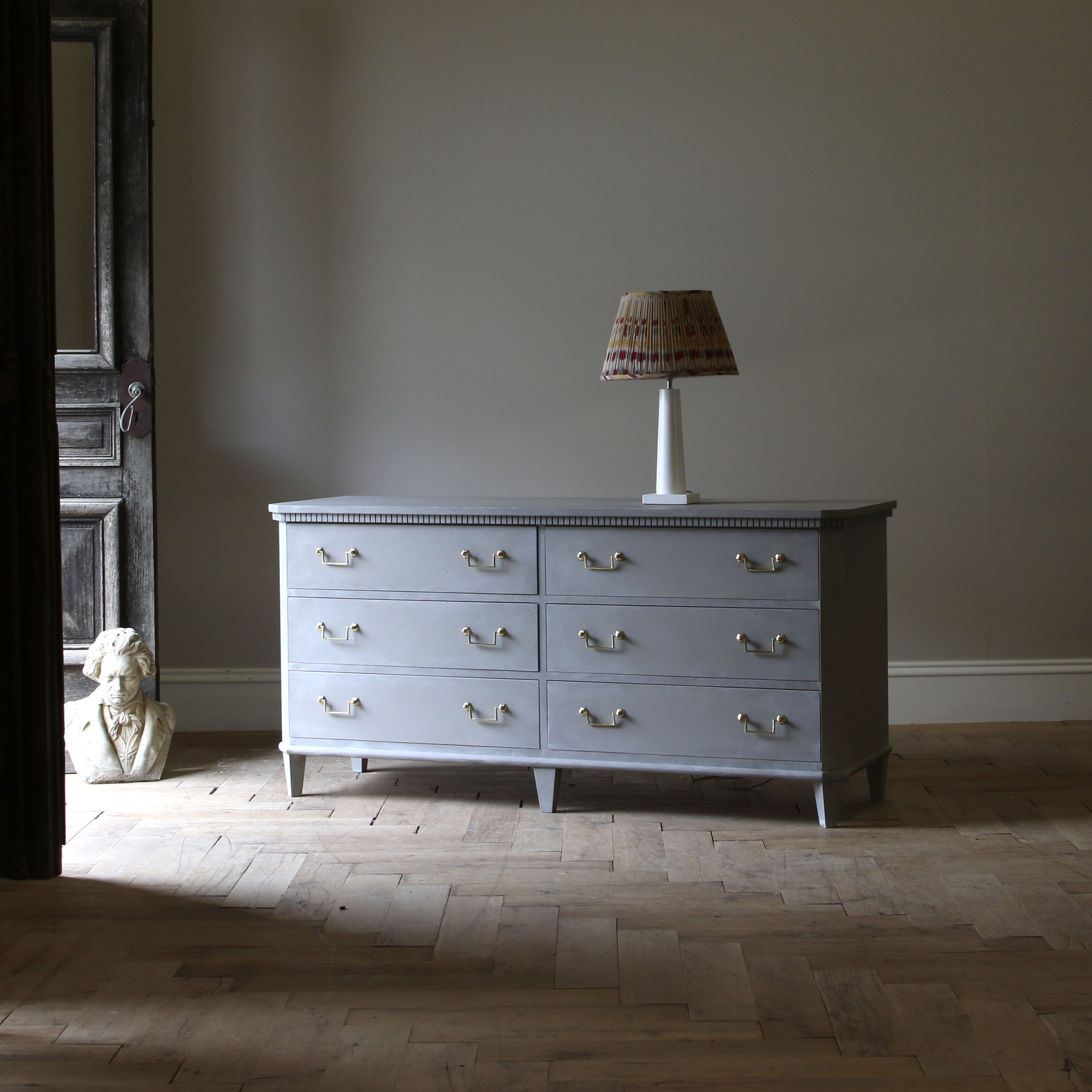 151-93 - Swedish Six Drawer Commode