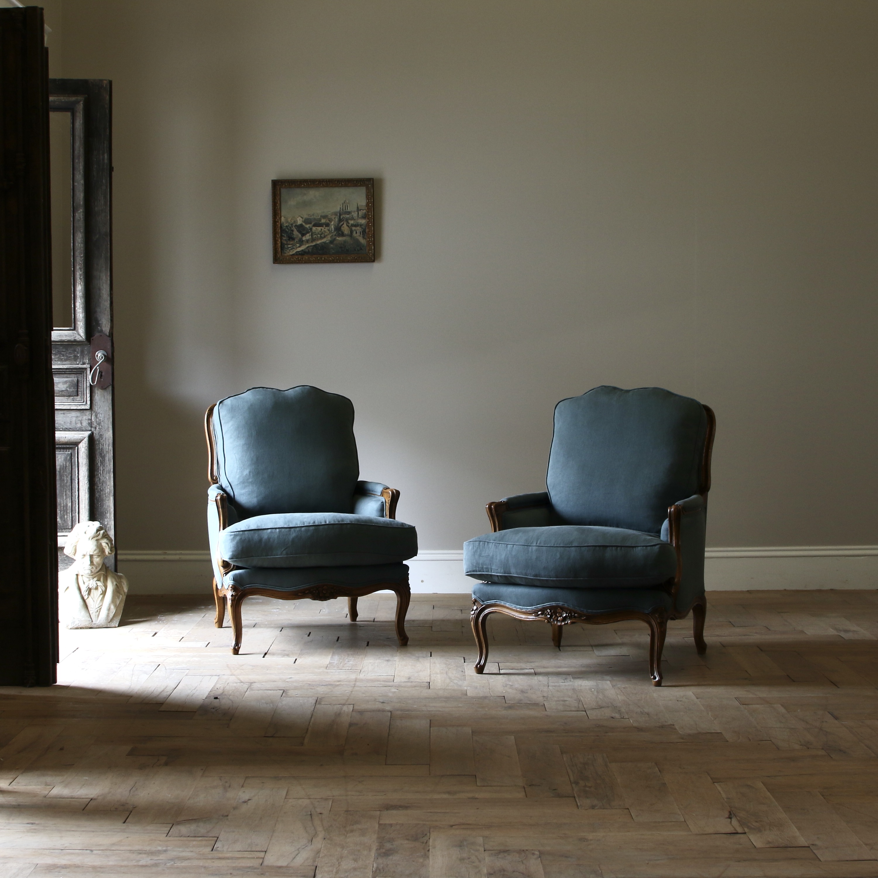 Pair of Louis XV Armchairs