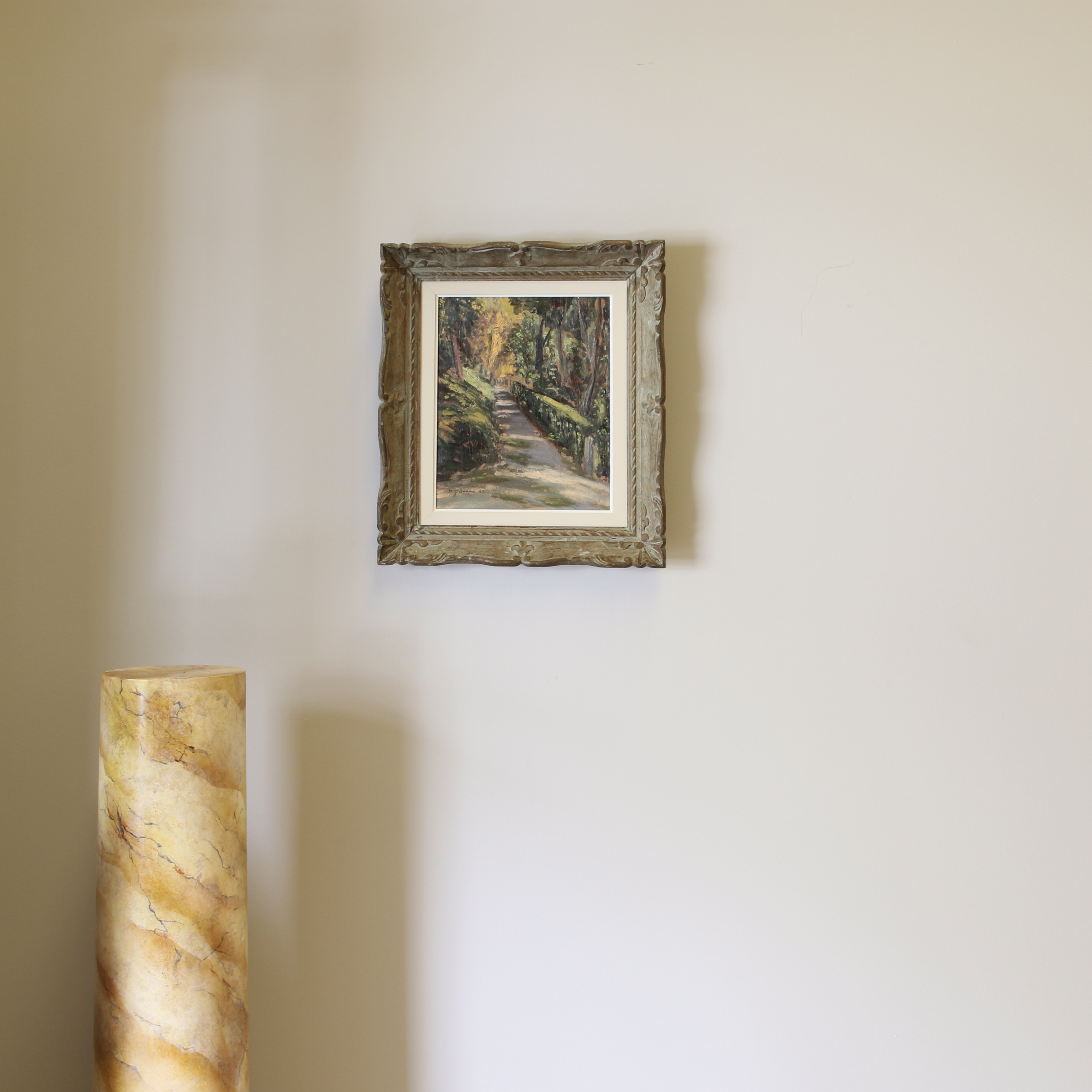 152-68 - Park Scene in Montparnasse Frame