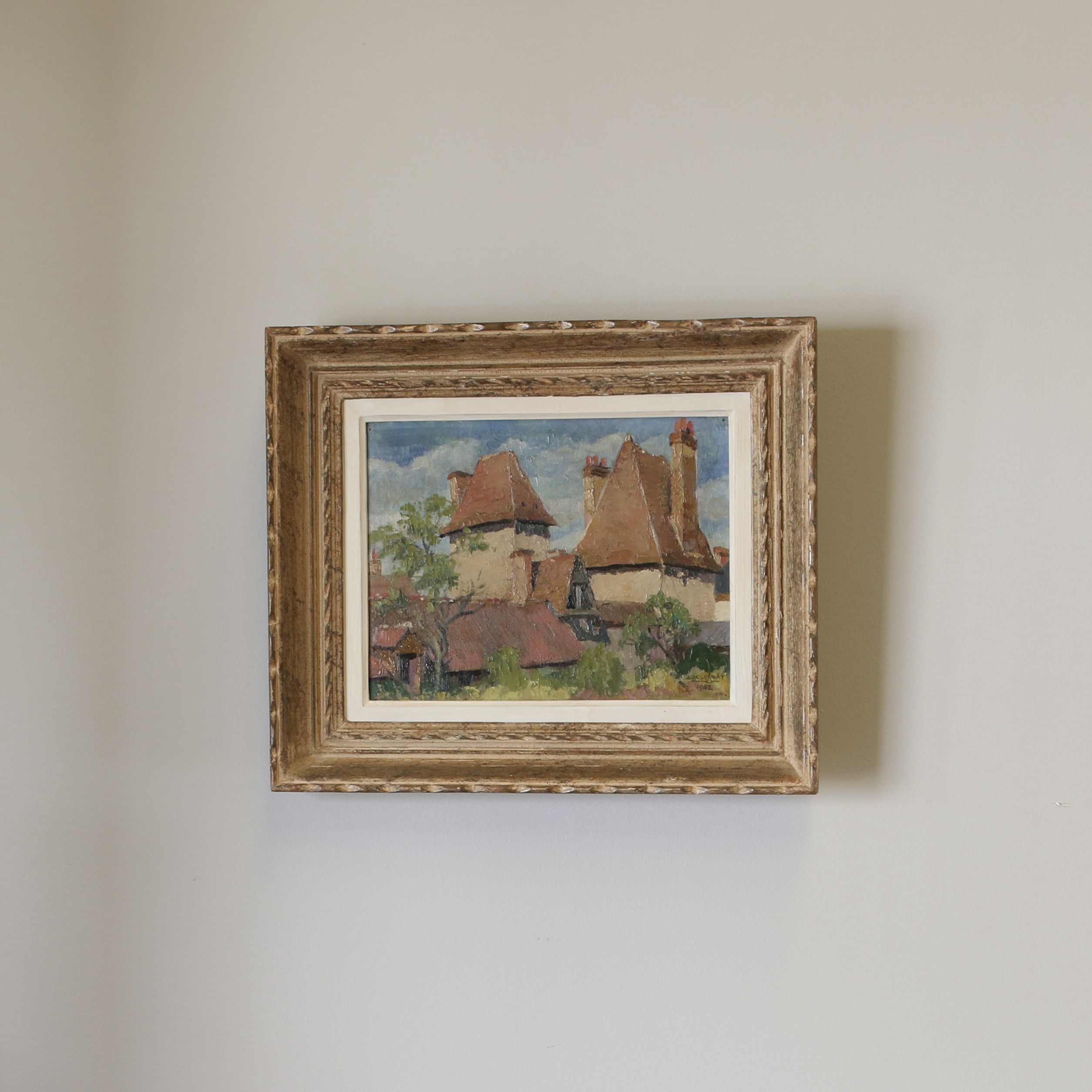 152-76 - Village Scene