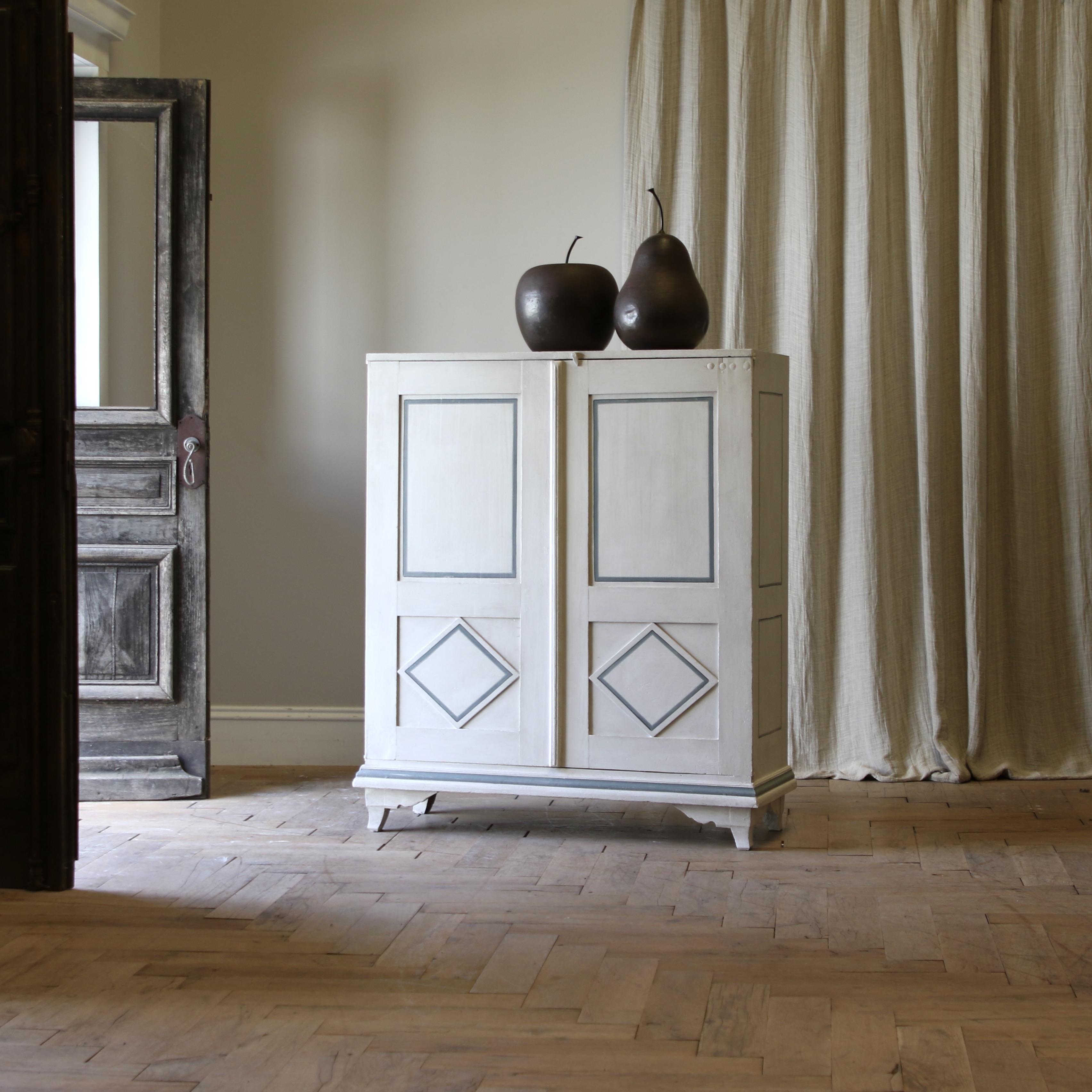 153-34 - Swedish Painted Cupboard