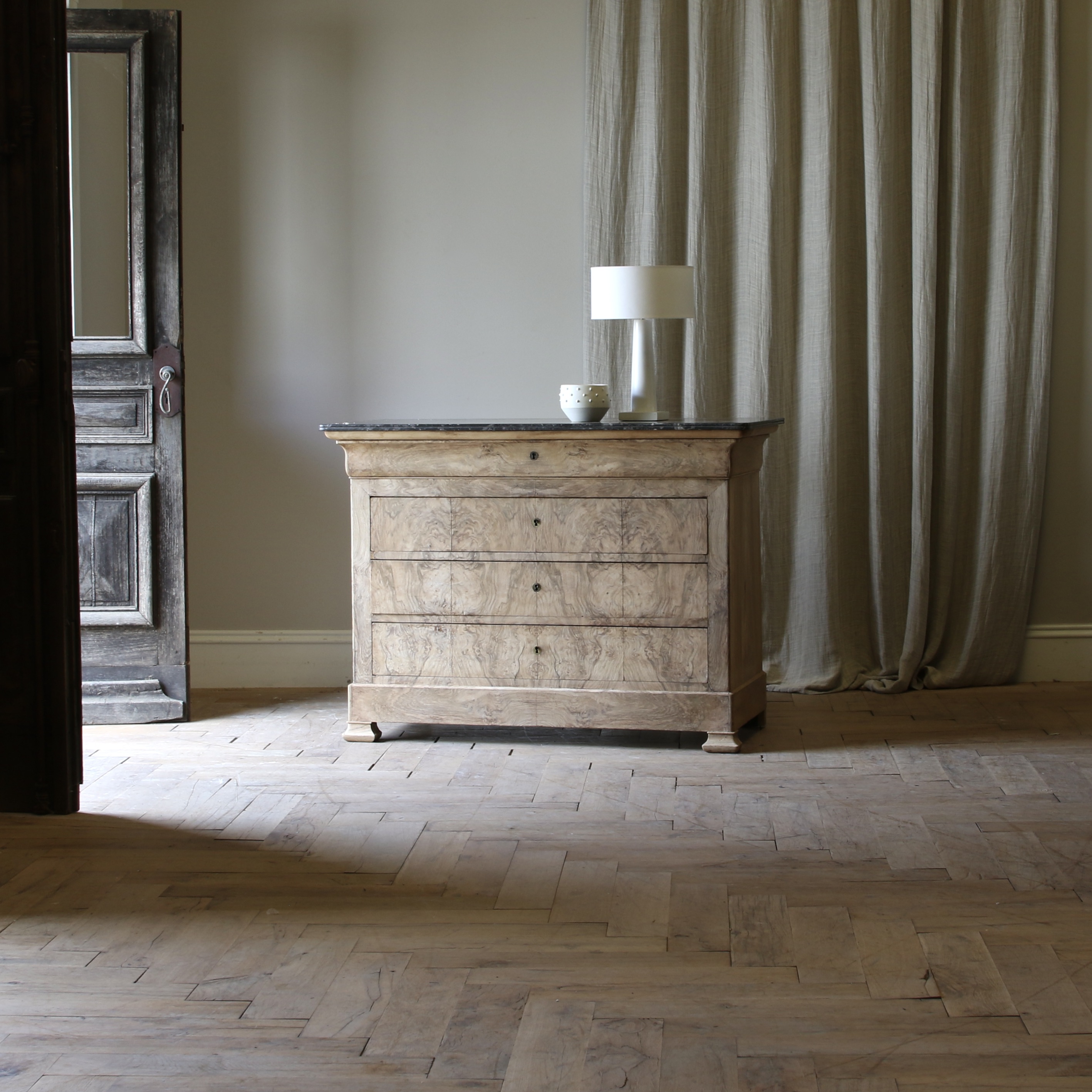 153-53 - Bleached Louis Philippe Commode